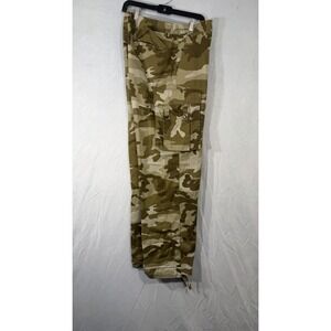 military camouflage Cargo Pants Tan Men's Size 34x32 Utility Pants Outdoor